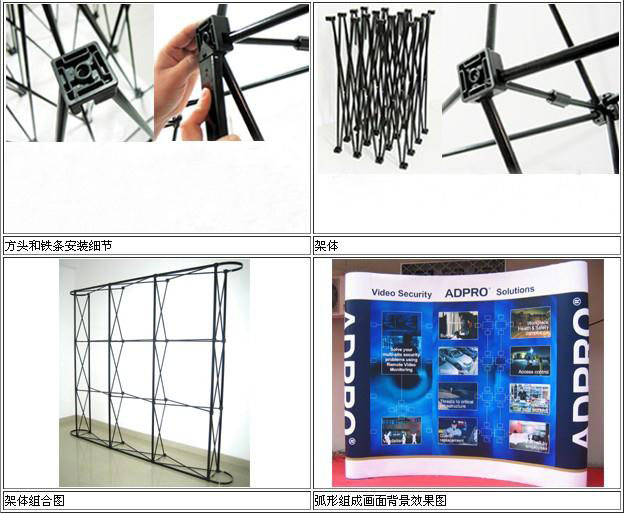 【深圳布拉網(wǎng)】拉網(wǎng)展架的特點(diǎn)！